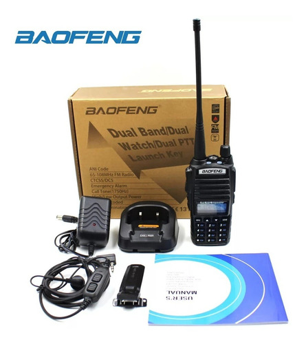 Radio De Comunicacion Profesional  Vhf / Uhf Baofeng Uv 82