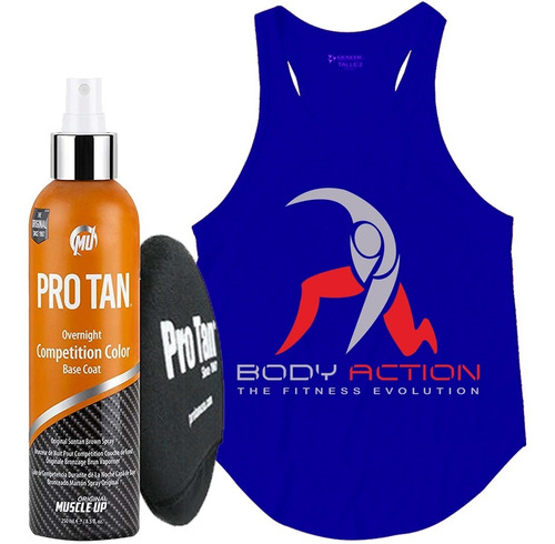 N°1 Pro Tan Competición + Musculosa Abierta Olímpica Genetic