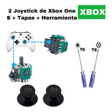 Kit Control Xbox One S 2 Joystick + Tapa + Herramienta