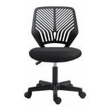 Silla Escritorio Oficina Allegra Negro Imp