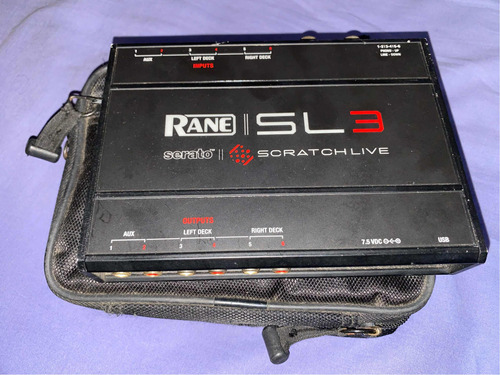 Rane Serato Sl3 + Cabo Usb + Bag