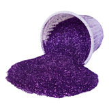 Glitter Purpurina Em Pó Lilas 500 Gramas Cor Lilás