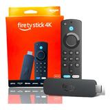 Amazon Fire Tv Stick 4k Wi-fi 6 Com Alexa Preto Original Nf