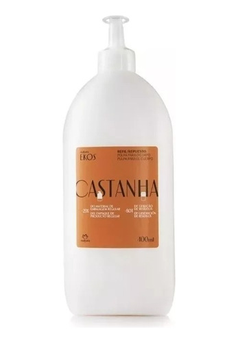 Ekos Castaña Hidratante Corporal Repuesto 400ml Natura 