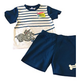 Pijama Disney - Scamp - Short Y Polera