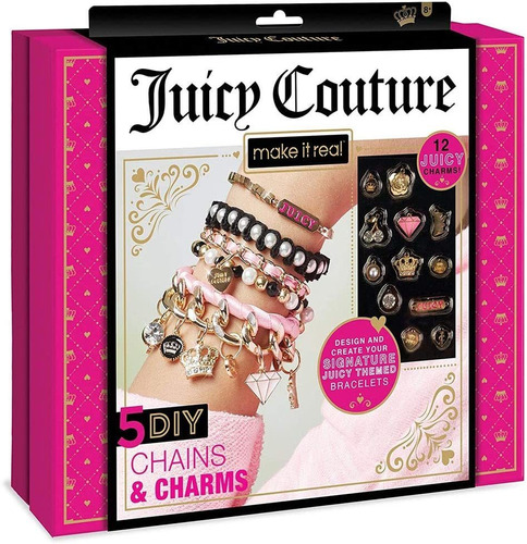 Make It Real  Juicy Couture Cadenas  Charms. Diy Charm Pul