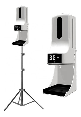 Termometro K9 Con Dispensador Alcohol + Audio Español