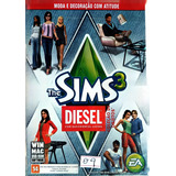 Cd De Jogo The Sims 3 Diesel Coleção De Objetos Lacrado  O9