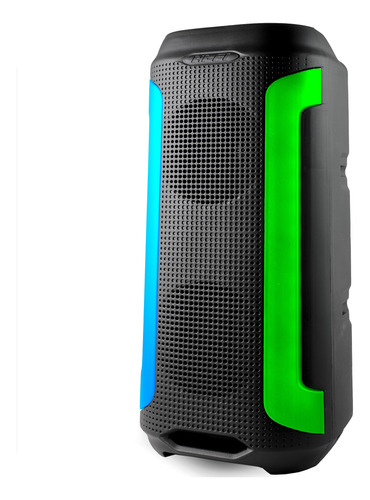 Caixa De Som Bluetooth Hi-fi Torre Painel Led Rgb Fm Usb 
