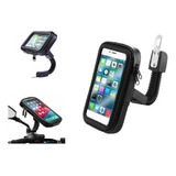 Funda Celular Moto Soporte Para Espejo C/usb Cargador Zx-452