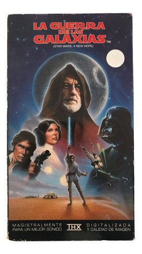 Vhs Star Wars La Guerra De Las Galaxias A New Hope Subtitula