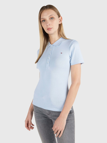 Polo 1985 Celeste Collection De Mujer Tommy Hilfiger
