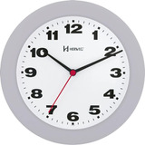 Relógio De Parede Redondo Cinza Herweg 6103-24
