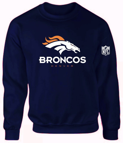 Sudadera Lisa Broncos De Denver Nfl