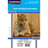 Papel Foto Adesivo A4 Glossy 80g 100 Folhas Masterprint