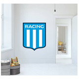 Vinilo Pared Puerta Logo Racing Club De Avellaneda 100x110