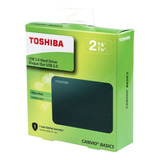 Disco Duro Externo 2 Teras Toshiba 2018 Usb 3.0 Con Garantia