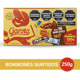 Oferta! Caja Bombones Chocolate Garoto 250g Importada Brasil