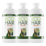 Combo X3 Ecohair Shampoo Anticaida X450ml