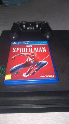 Sony Playstation 4 Pro - Ps4 Pro 1tb - Com Spiderman (fisica