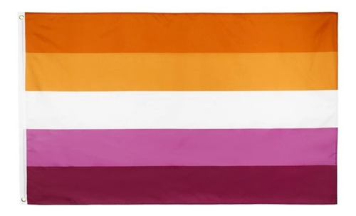 Bandera Orgullo Lésbico 90x150 Cm Bandera Pride Lgbt+