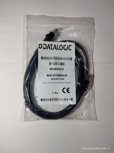 Cable Usb Para Datalogic Qw2120 Qw2100 Qd2100 Qd2300