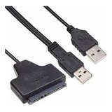 Cabo Conversor Usb 2.0 Para Sata Cor Preto Pc Notebook 