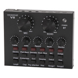 Tarjeta De Sonido V8, Conjunto De Audio, Interfaz, Micrófono