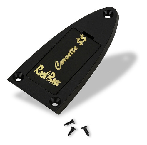 Placa Tampa De Tensor Baixo Warwick Rockbass Corvette Preto