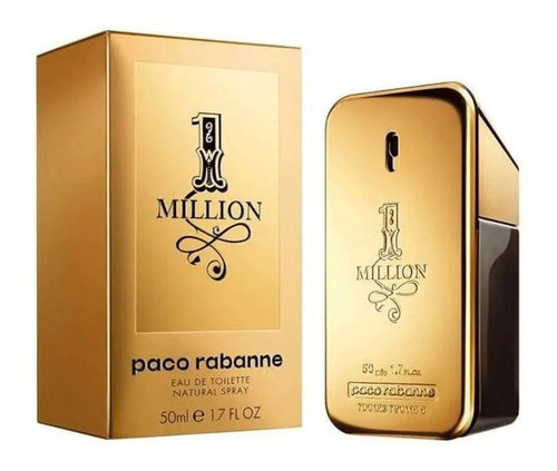 Perfume One Million Paco Rabanne Edt 50ml Original Promo!