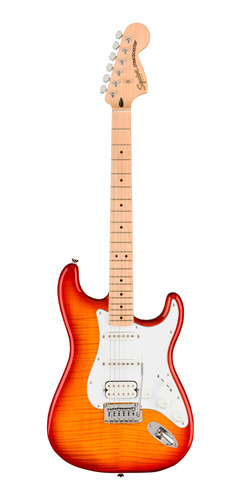 Guitarra Squier Affinity Stratocaster Fmt Hss Sienna Sunbur.