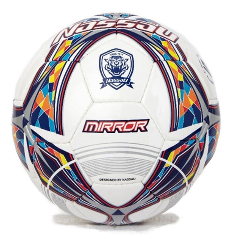 Pelota De Futbol Numero 5 Nassau Mirror Varios Colores