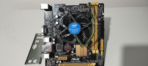  Placa Mãe Asus H81m Cs Br + I3 4270 3.7 Ghz Seminovos 