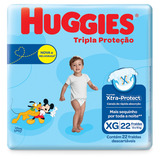 Fraldas Huggies Tripla Proteção Xg