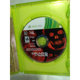 Gears Of War 3-x-box 360-epic Game-fisico-unica Unidad-