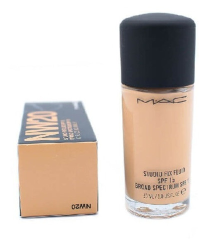 Mac - Base Studio Fix Nw20 Larga Duracion Tono Claro Medio