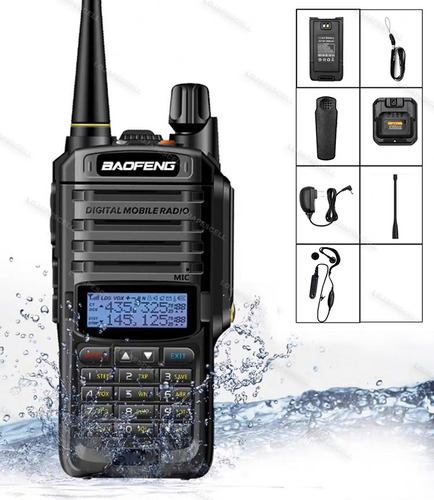 Rádio Ht Baofeng Uv-9r Plus 10w Dual Band Uhf Vhf