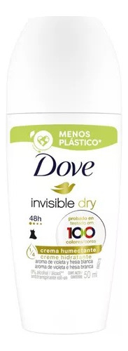 Invisible Dry Antitranspirante Dove Roll On 50ml Kit C/12