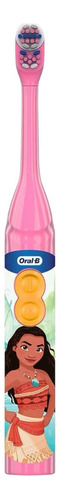 Escova Elétrica De Dentes Infantil Oral B Princesa Moana 