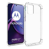 Funda Para Moto G84 5g Protector Transparente Rudo + Mica