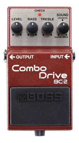 Pedal De Efecto Boss Bc2 Combo Drive - Grey Music -