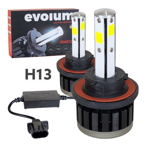 Kit Led 4 Caras H11, H9, H8, H7, 9005, 9006 12500 Lumenes