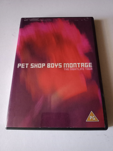 Pet Shop Boys Montage The Nightlife Tour Dvd Imp. Argentina 