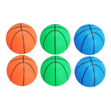 6pcs 6inch Pelota Hinchable De Baloncesto Inflable Para