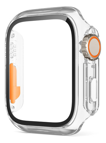 Case Capa Protetora Ultra Para Apple Watch 8 7 6 5 44mm 45mm