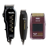 Combo Wahl Profesional Taper 2000, Shaver Shaper, Ac Trimmer