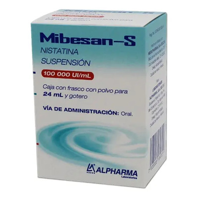 Mibesan - S Nistatina Suspensión Frasco Con Polvo Y Gotero | MercadoLibre