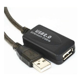 Extension Usb Activa 10 Metros Sin Perdida De Señal Calidad 