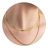 Collar De Oro Para Mujer Gargantilla De Oro De 18 Quilates C