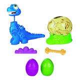 Play-doh Dino Crew Growin Tall Bronto Toy Dinosaur Para Niño
